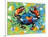 Seaside Crab II-Carolee Vitaletti-Framed Art Print