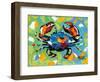 Seaside Crab II-Carolee Vitaletti-Framed Art Print