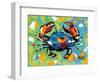 Seaside Crab II-Carolee Vitaletti-Framed Art Print