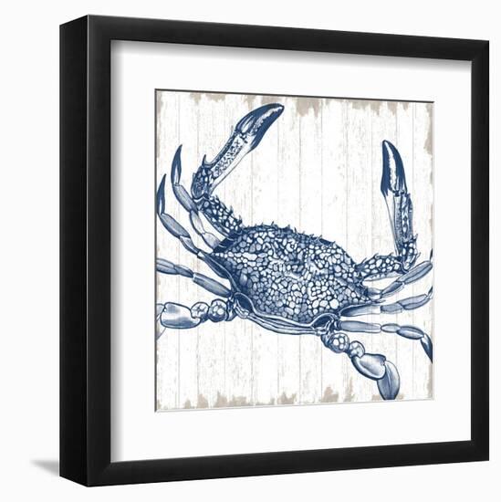 Seaside Crab-Sparx Studio-Framed Art Print