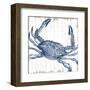 Seaside Crab-Sparx Studio-Framed Art Print