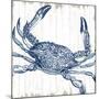 Seaside Crab-Sparx Studio-Mounted Art Print