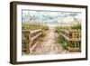 Seaside Destination-Mary Lou Johnson-Framed Photo