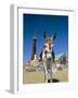 Seaside Donkey on Beach with Blackpool Tower Behind, Blackpool, Lancashire, England-Steve & Ann Toon-Framed Photographic Print