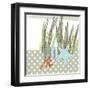 Seaside Dot - Shell-Robbin Rawlings-Framed Art Print