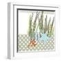 Seaside Dot - Shell-Robbin Rawlings-Framed Art Print