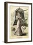 Seaside Dress 1899-null-Framed Art Print
