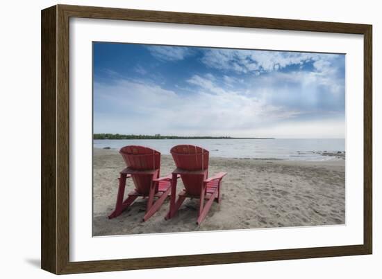 Seaside Duet - View-Mike Toy-Framed Giclee Print