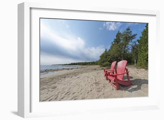 Seaside Duet - Vista-Mike Toy-Framed Giclee Print