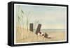 Seaside Dunes I-Erica J. Vess-Framed Stretched Canvas