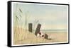 Seaside Dunes I-Erica J. Vess-Framed Stretched Canvas