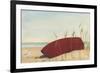 Seaside Dunes II-Erica J. Vess-Framed Premium Giclee Print