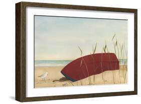Seaside Dunes II-Erica J. Vess-Framed Art Print
