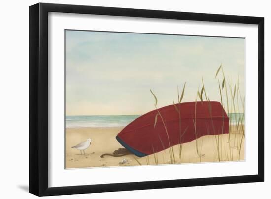 Seaside Dunes II-Erica J. Vess-Framed Art Print