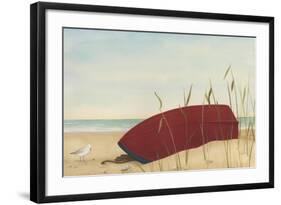 Seaside Dunes II-Erica J. Vess-Framed Art Print