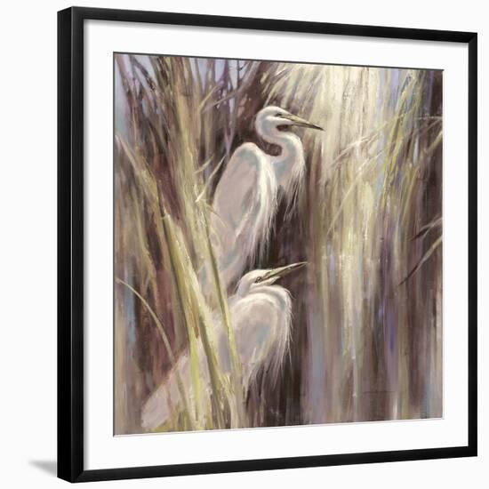 Seaside Egrets-Brent Heighton-Framed Giclee Print