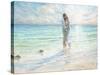 Seaside Embrace-Karen Wallis-Stretched Canvas