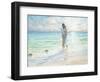 Seaside Embrace-Karen Wallis-Framed Art Print