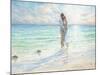 Seaside Embrace-Karen Wallis-Mounted Art Print