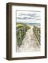 Seaside Entry-Mary Lou Johnson-Framed Art Print