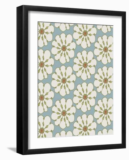 Seaside Floral-Joanne Paynter Design-Framed Giclee Print