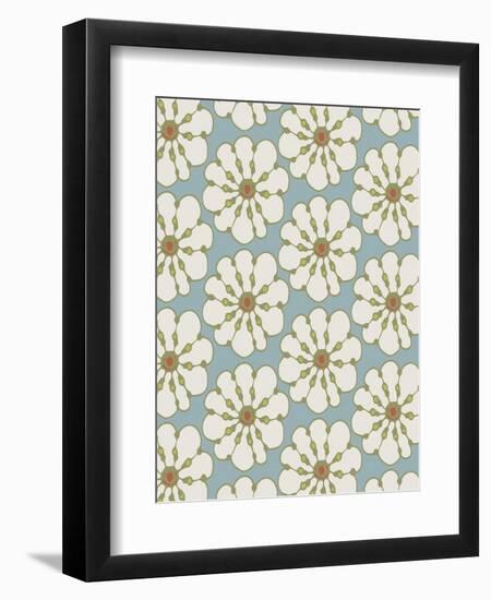 Seaside Floral-Joanne Paynter Design-Framed Giclee Print