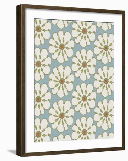 Seaside Floral-Joanne Paynter Design-Framed Giclee Print