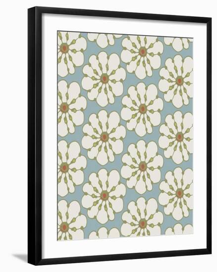 Seaside Floral-Joanne Paynter Design-Framed Giclee Print