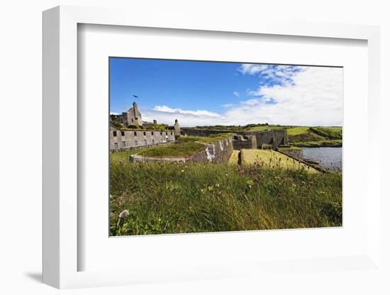 Seaside Fort, Kinsale, Ireland-George Oze-Framed Premium Photographic Print