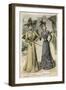 Seaside Frocks for 1899-null-Framed Art Print