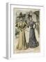 Seaside Frocks for 1899-null-Framed Art Print