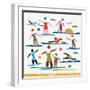 Seaside Frolics-Jenny Frean-Framed Giclee Print