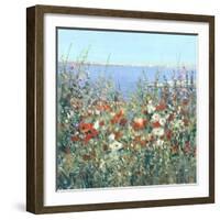 Seaside Garden I-Tim OToole-Framed Art Print