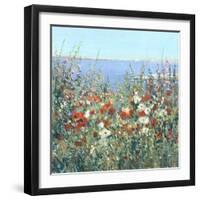 Seaside Garden I-Tim OToole-Framed Art Print