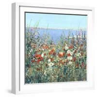 Seaside Garden I-Tim OToole-Framed Art Print