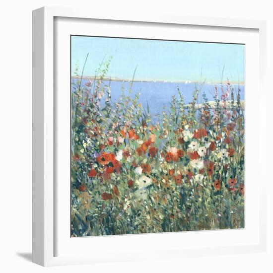 Seaside Garden I-Tim OToole-Framed Art Print