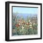 Seaside Garden I-Tim OToole-Framed Art Print