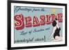 Seaside Greetings-The Vintage Collection-Framed Giclee Print