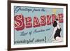 Seaside Greetings-The Vintage Collection-Framed Giclee Print