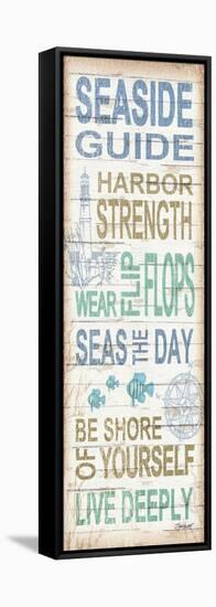 Seaside Guide-Todd Williams-Framed Stretched Canvas