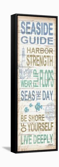 Seaside Guide-Todd Williams-Framed Stretched Canvas