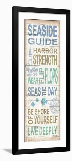 Seaside Guide-Todd Williams-Framed Art Print