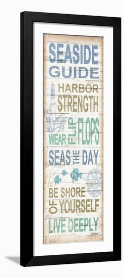 Seaside Guide-Todd Williams-Framed Art Print