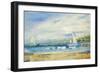 Seaside Harbor I-Jill Martin-Framed Art Print