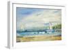 Seaside Harbor I-Jill Martin-Framed Art Print