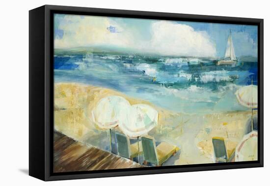 Seaside Harbor I-Jill Martin-Framed Stretched Canvas