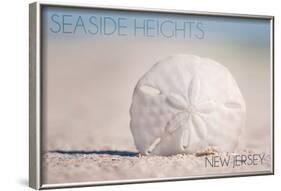 Seaside Heights, New Jersey - Sand Dollar-Lantern Press-Framed Art Print