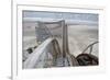 Seaside Heights - Roller Coaster Construction 2-Lantern Press-Framed Art Print