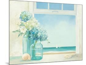 Seaside Hydrangea-null-Mounted Art Print