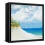 Seaside I-Dan Meneely-Framed Stretched Canvas